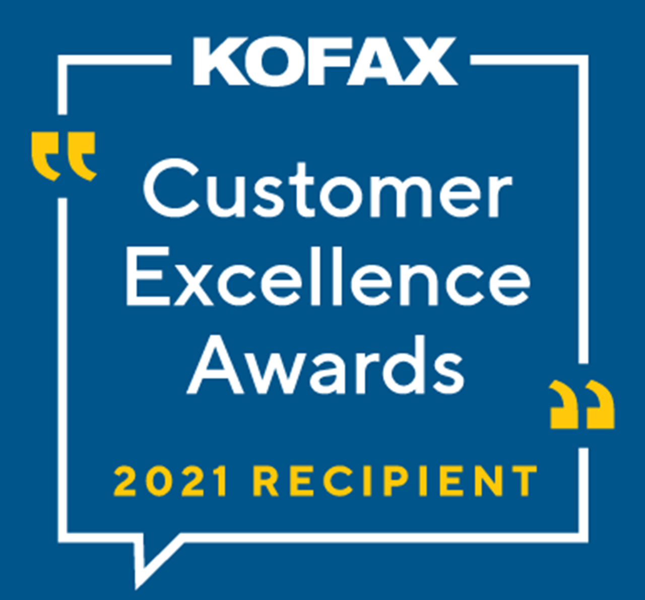 The Kofax Customer Excellence Awards